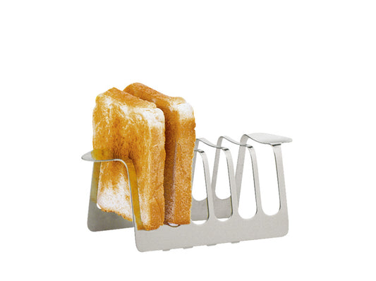 Toastständer mit geröstetem Brot.