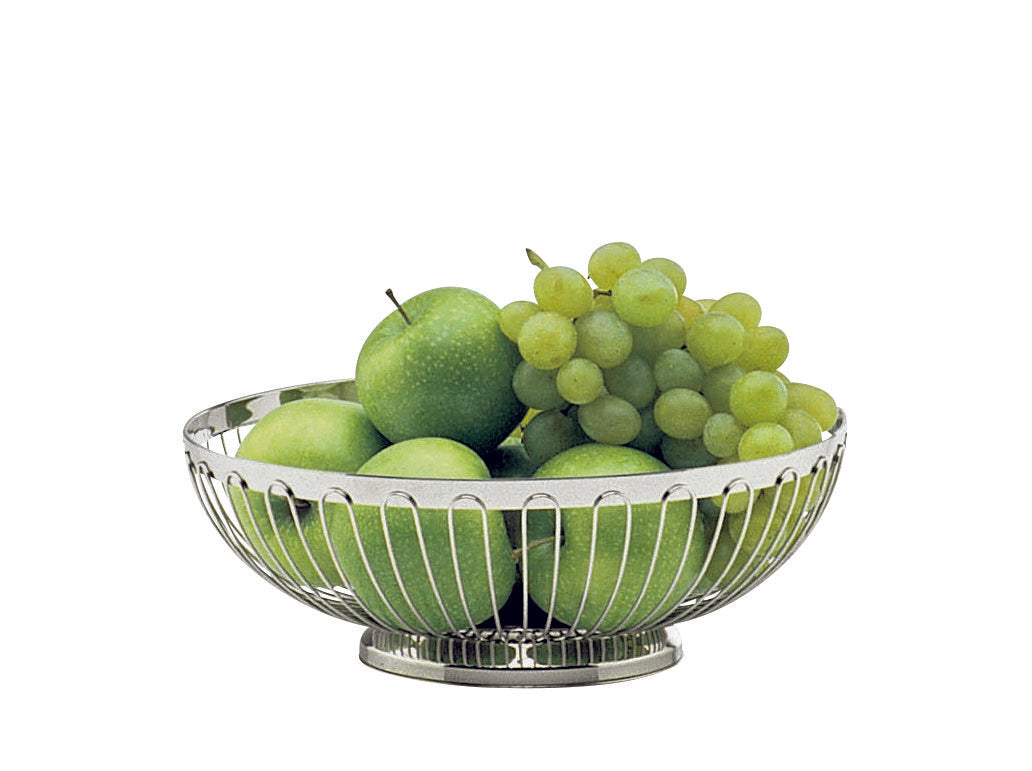 Obstschale mit Äpfeln und Trauben