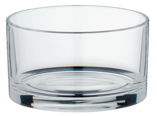 Leeres Glas für Gastronomiebedarf.