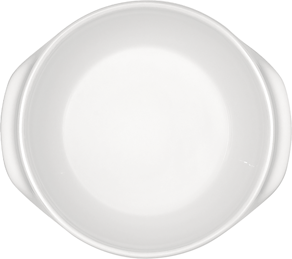 Leere weiße Suppenschüssel, B2B-Gastronomie