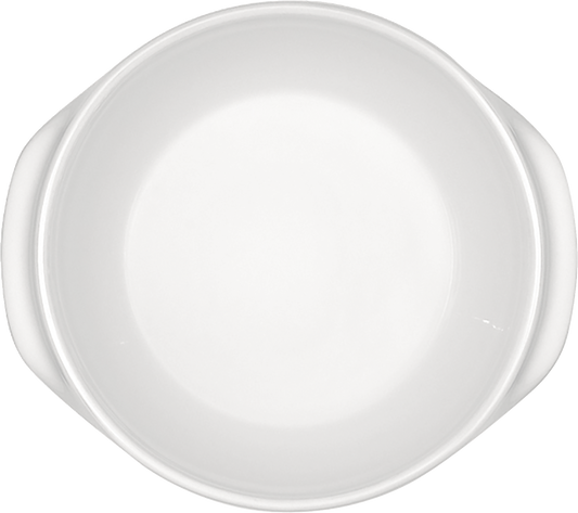 Leere weiße Suppenschüssel, B2B-Gastronomie