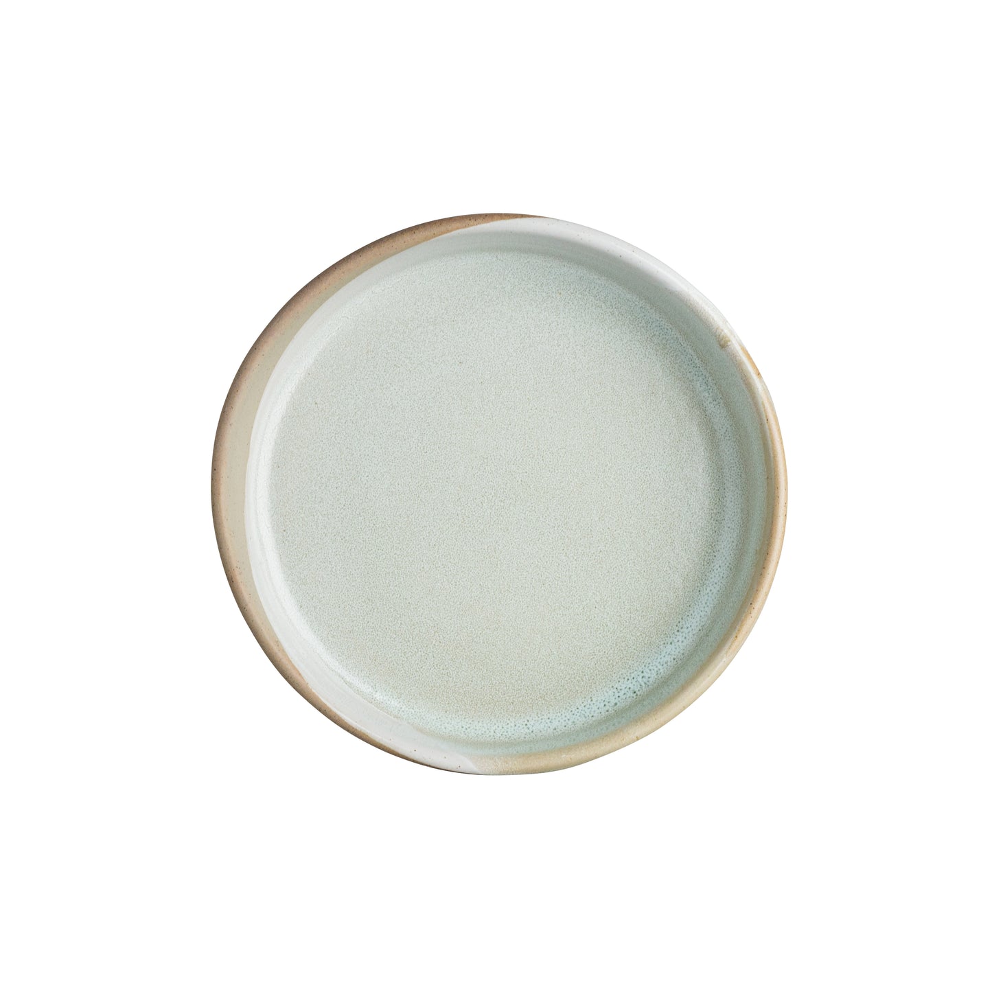 Leerer, runder, heller Teller.