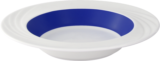 Spezialteller tief rund Fahne Relief 23cm 'DONNA SENIOR'