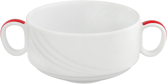 Suppenobertasse stapelbar Relief 0.50l 'DONNA SENIOR'