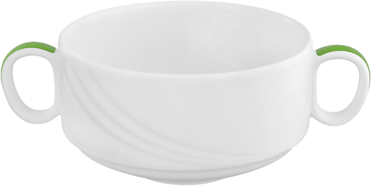 Suppenobertasse stapelbar Relief 0.50l 'DONNA SENIOR'