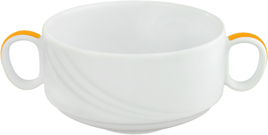 Suppenobertasse stapelbar Relief 0.50l 'DONNA SENIOR'