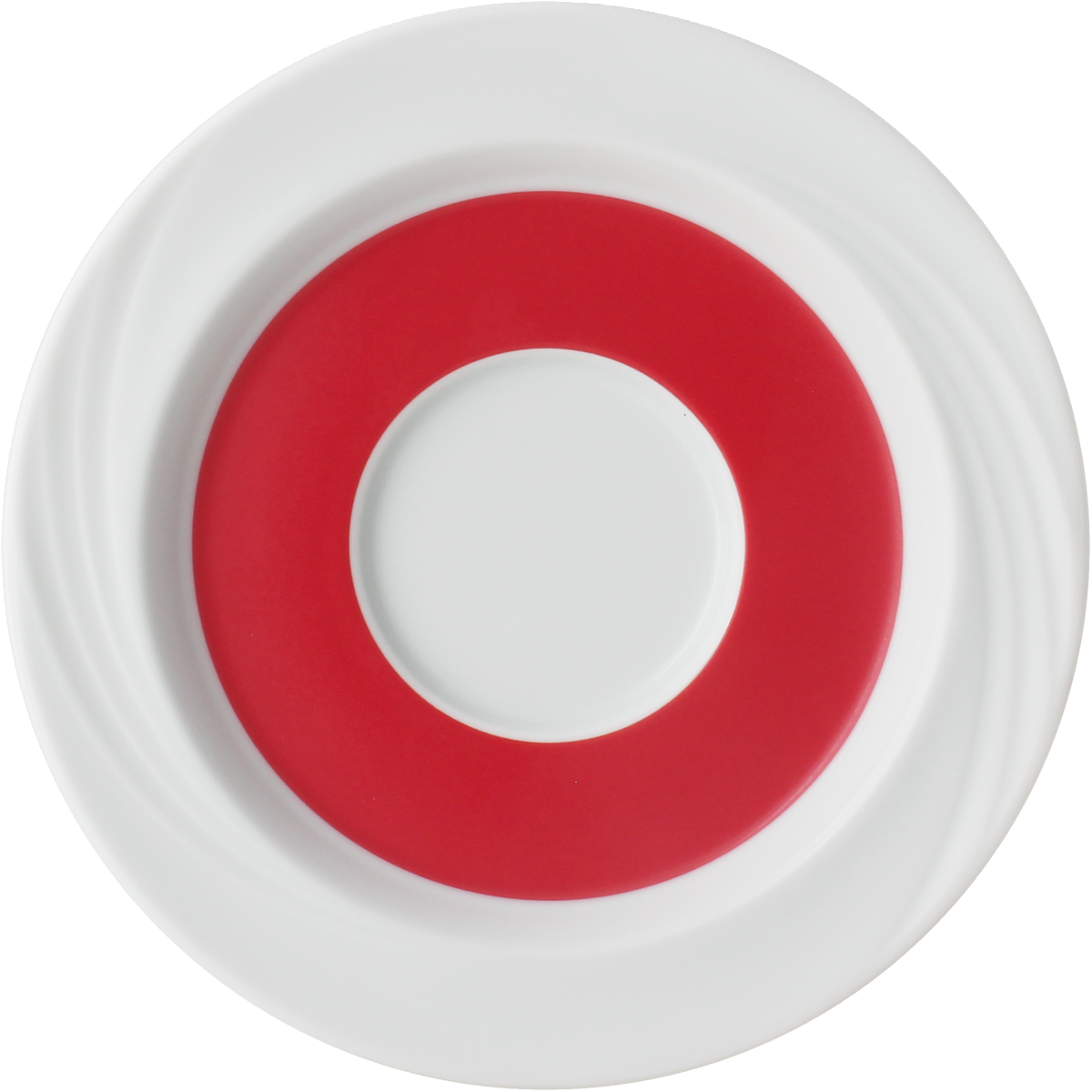 Spezialuntertasse rund Relief 17cm 'DONNA SENIOR'