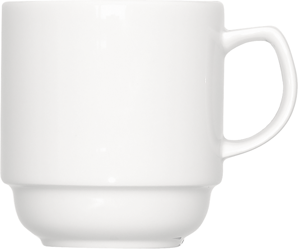 Weiße Kaffeetasse, B2B Gastronomie.