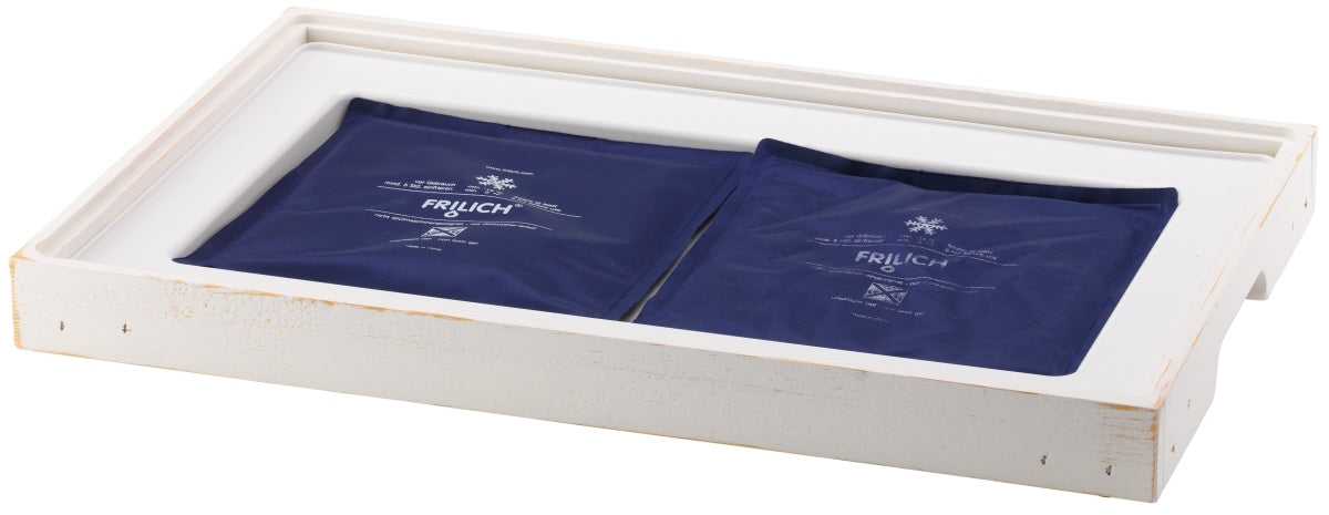 Gefrierschrank mit Eisbeuteln