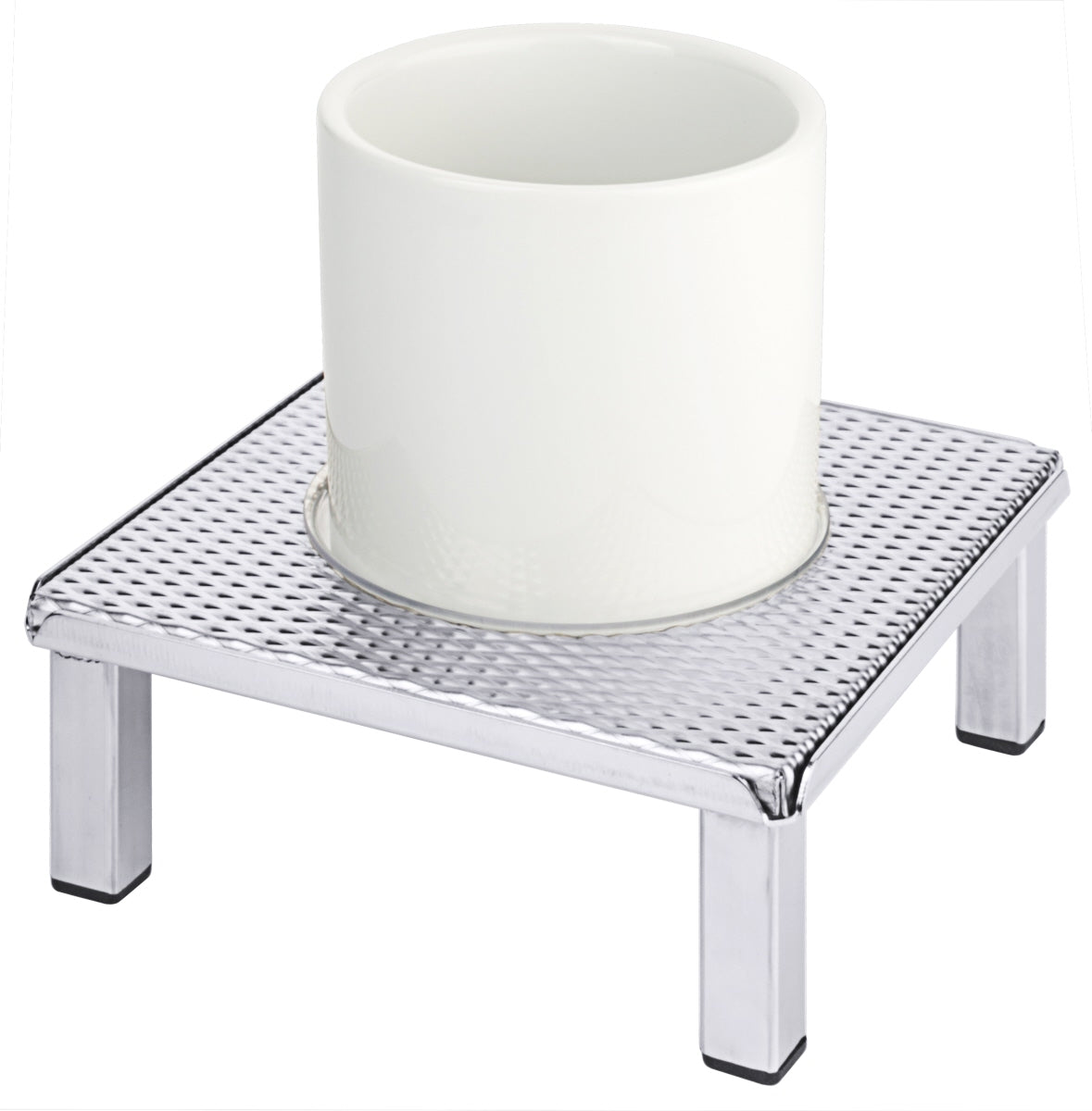 Käsefondue auf Metallständer
