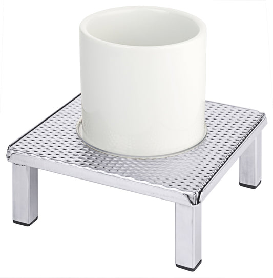 Käsefondue auf Metallständer