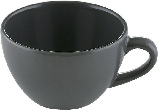 Leere graue Kaffeetasse, B2B Gastronomie