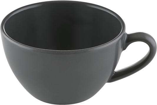 Schwarze Kaffeetasse für Gastronomie