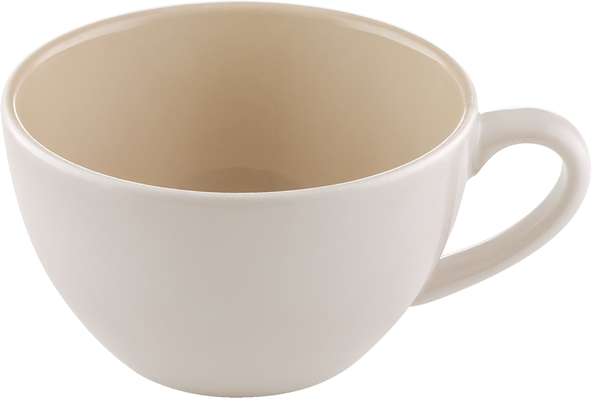 Weiße Kaffeetasse, Nahaufnahme, B2B Gastronomie