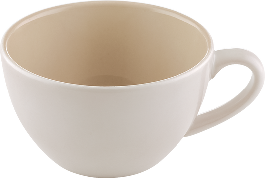 Weiße Kaffeetasse, Nahaufnahme, B2B Gastronomie