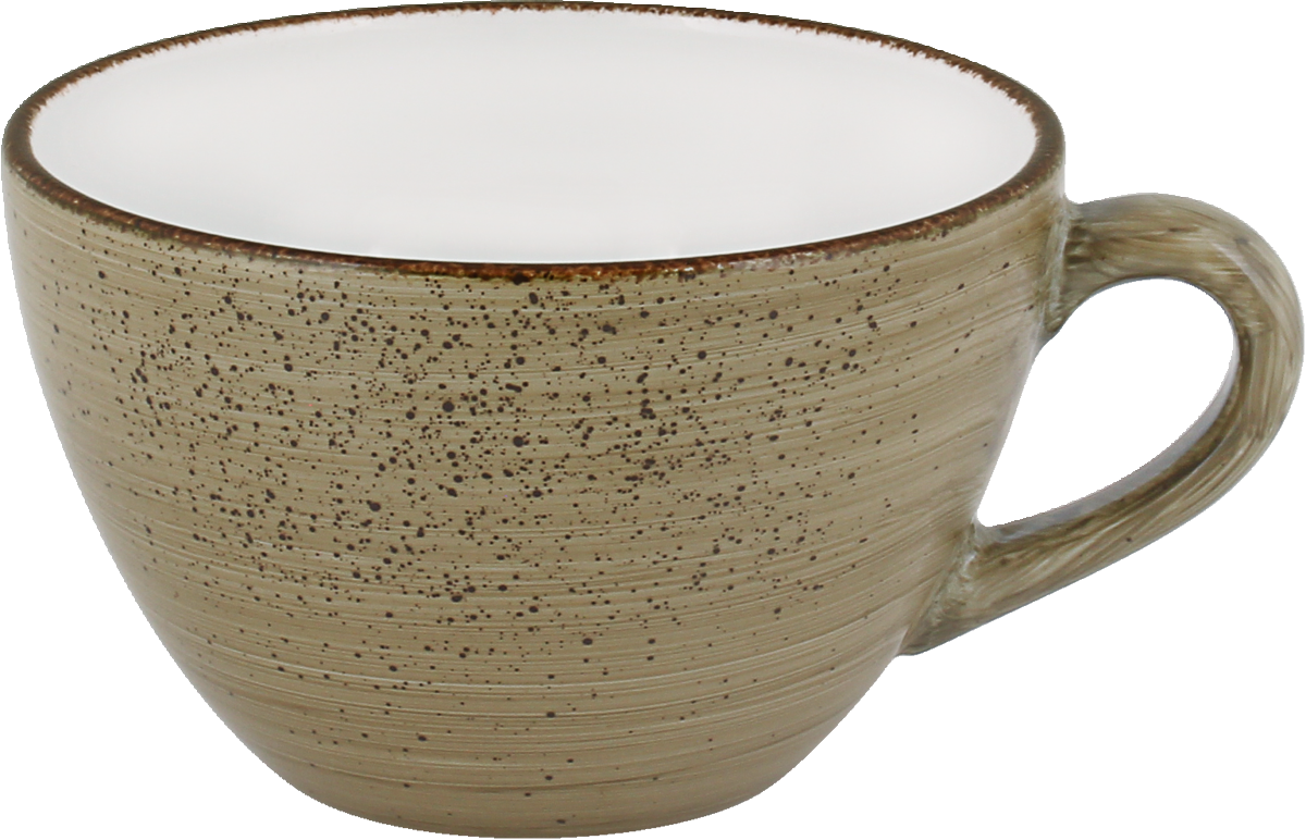 Kaffeetasse auf weißem Hintergrund