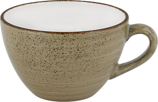 Kaffeetasse auf weißem Hintergrund