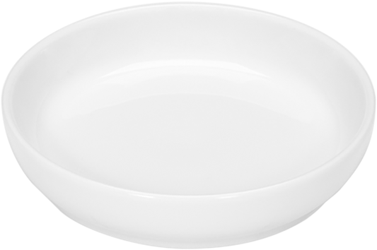 Weiße Schüssel für Gastronomie