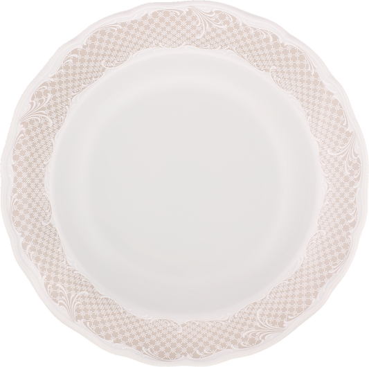 Eleganter B2B-Gastronomie-Teller, Nahaufnahme