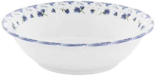 Blaue Blumendekor Porzellan-Schüssel