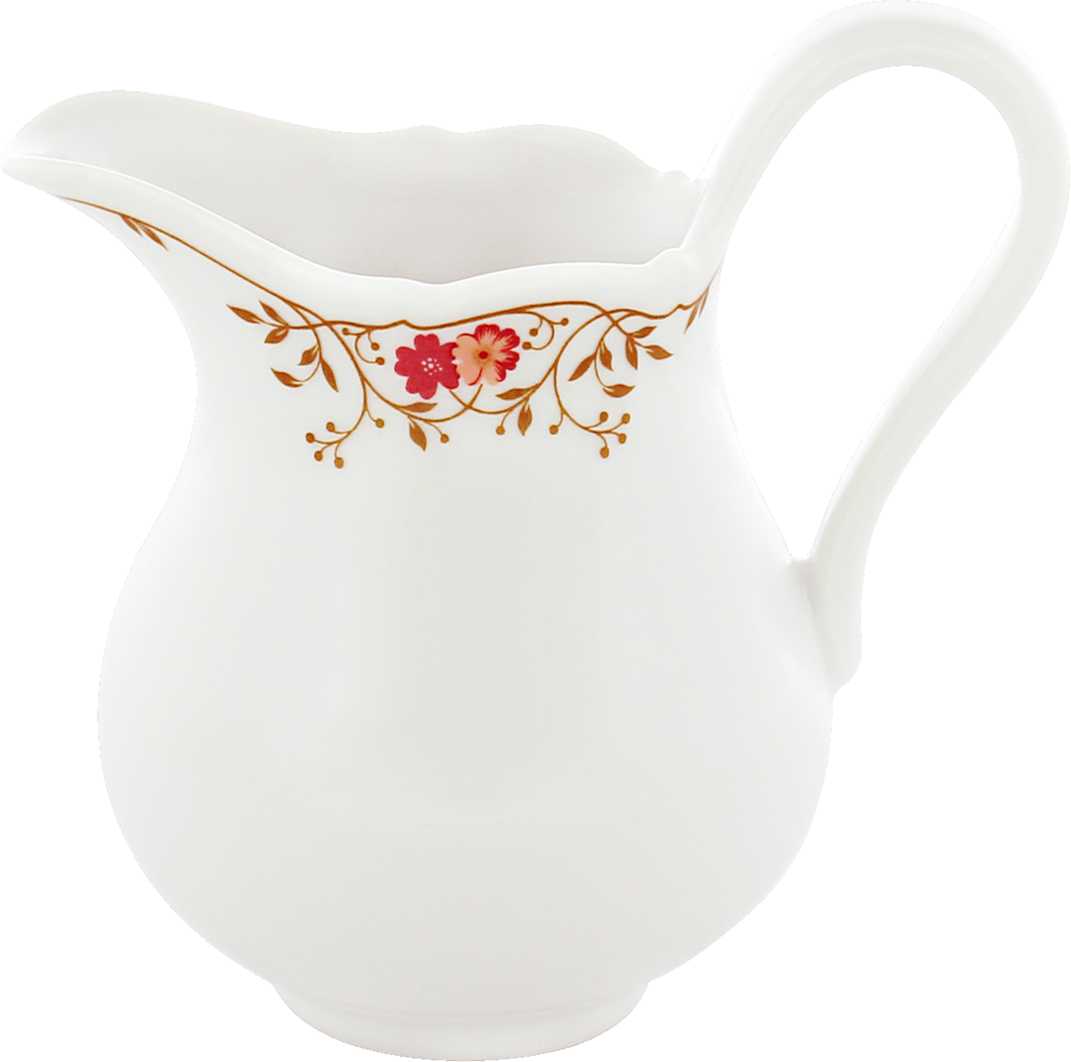 Porzellan-Krug mit Blumenmuster