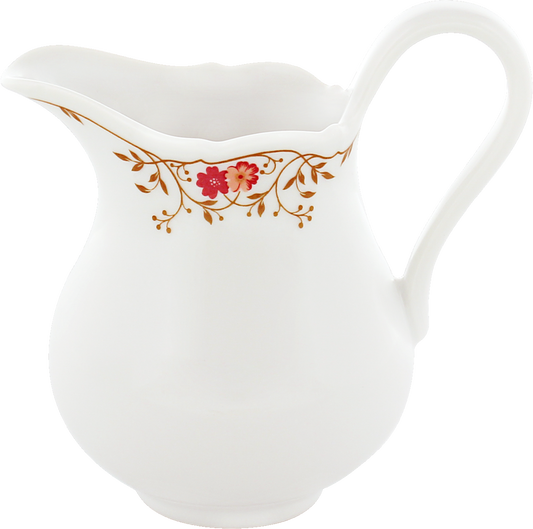 Porzellan-Krug mit Blumenmuster