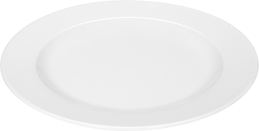Leere weiße Servierplatte, B2B Gastronomie