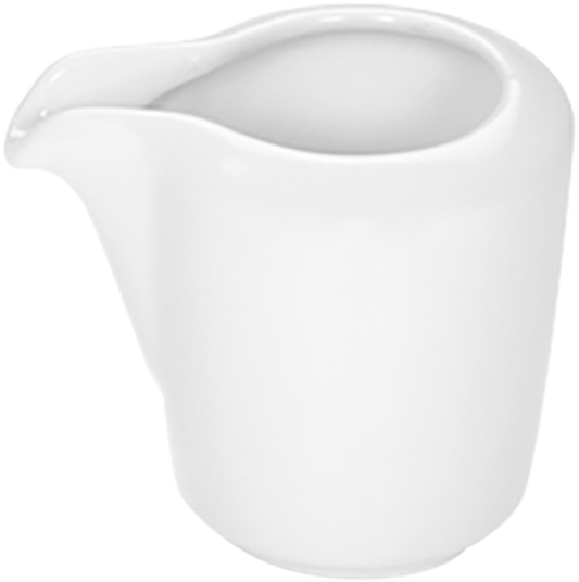 Weiße Milchkanne für Gastronomie