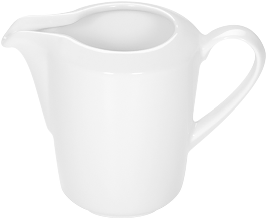 Weiße Kaffeekanne für Gastronomie
