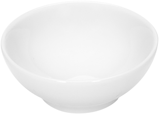 Weiße Schüssel für Gastronomie