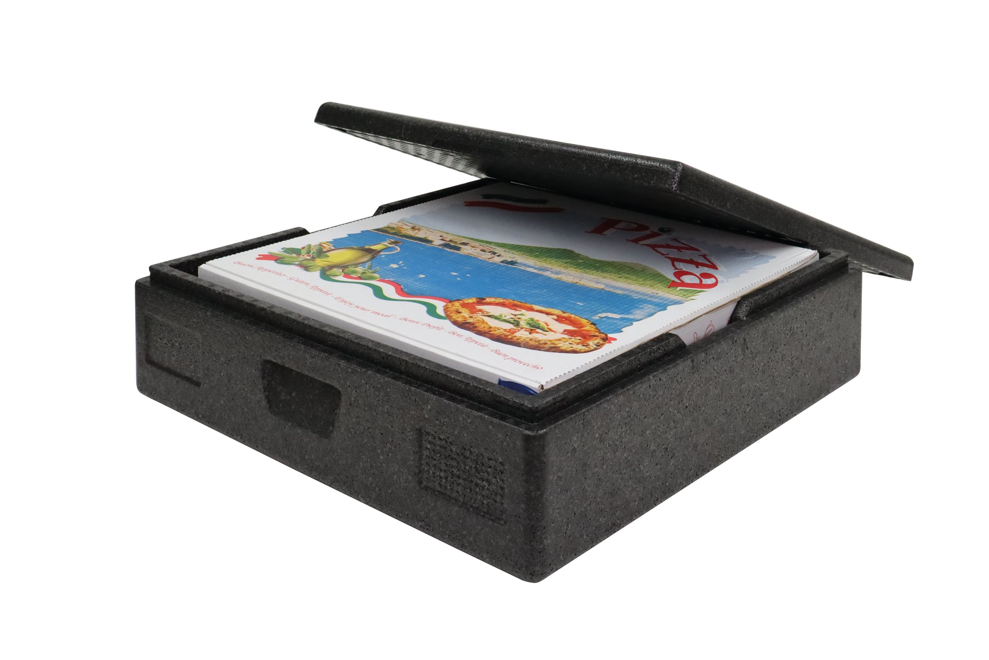 Pizza-Transportbox für Gastronomie.