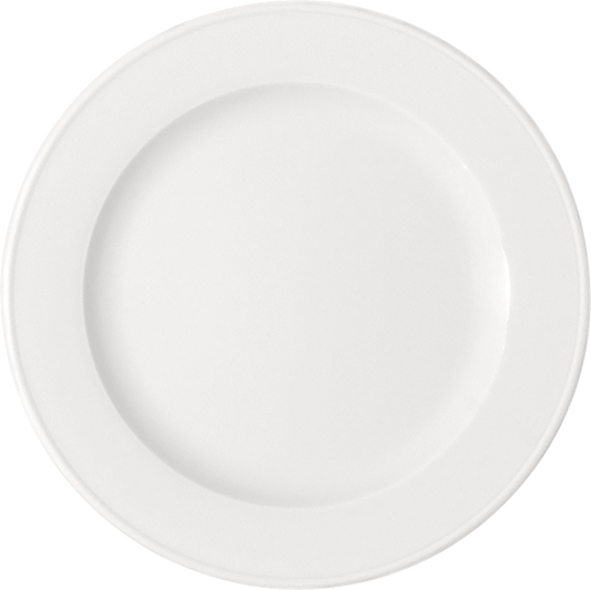 Leere weiße Essteller, B2B Gastronomie