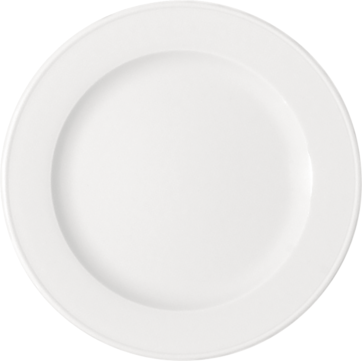Leere weiße Speiseteller, B2B Gastronomie