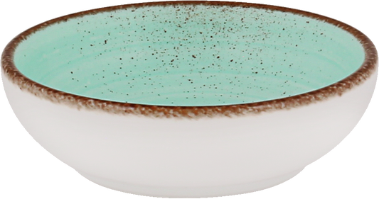 Bowl with speckled glaze