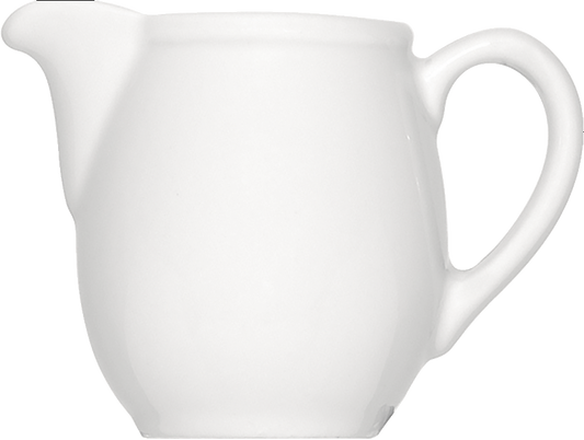 Weiße Kaffeekanne für Gastronomie