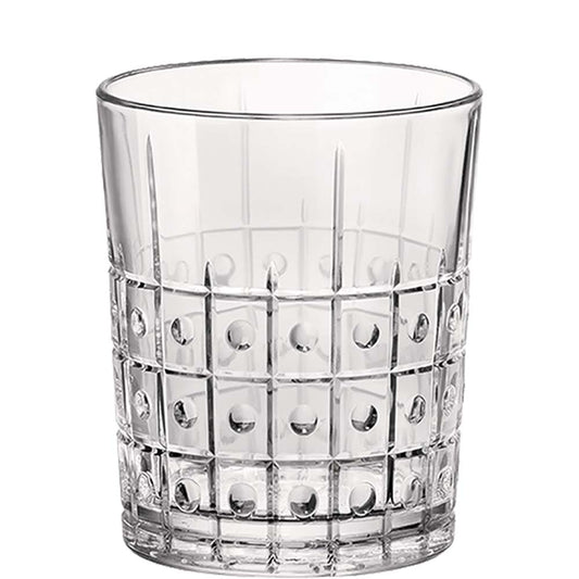 Kristallglas-Tumbler mit Muster