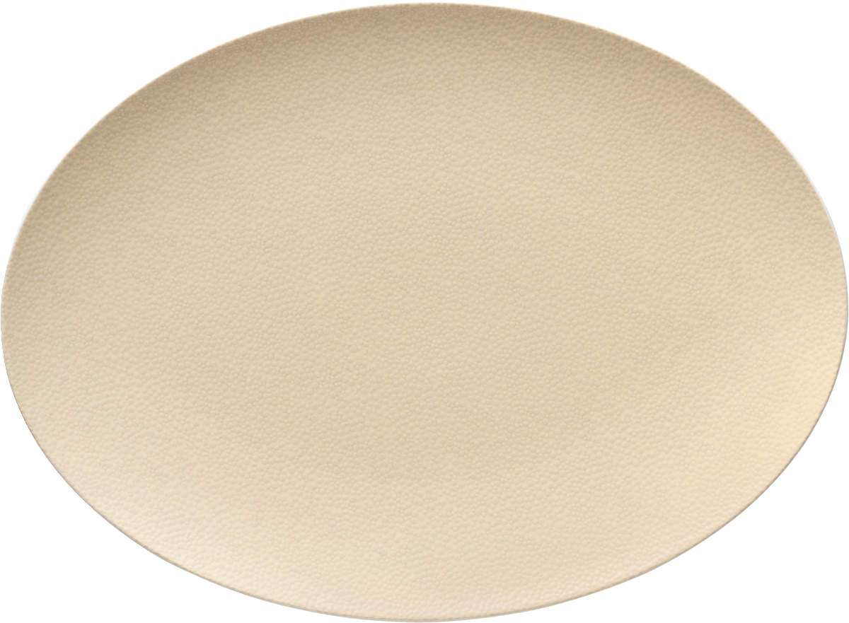 Leeres, ovales, beige, Textur, Oberfläche