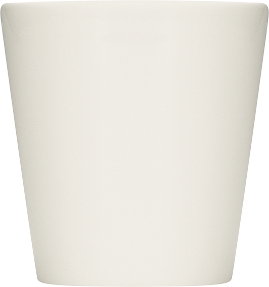 Leerer weißer Becher, B2B Gastronomie