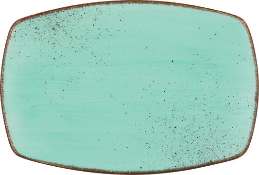 Blaue Keramikplatte, B2B Gastronomie