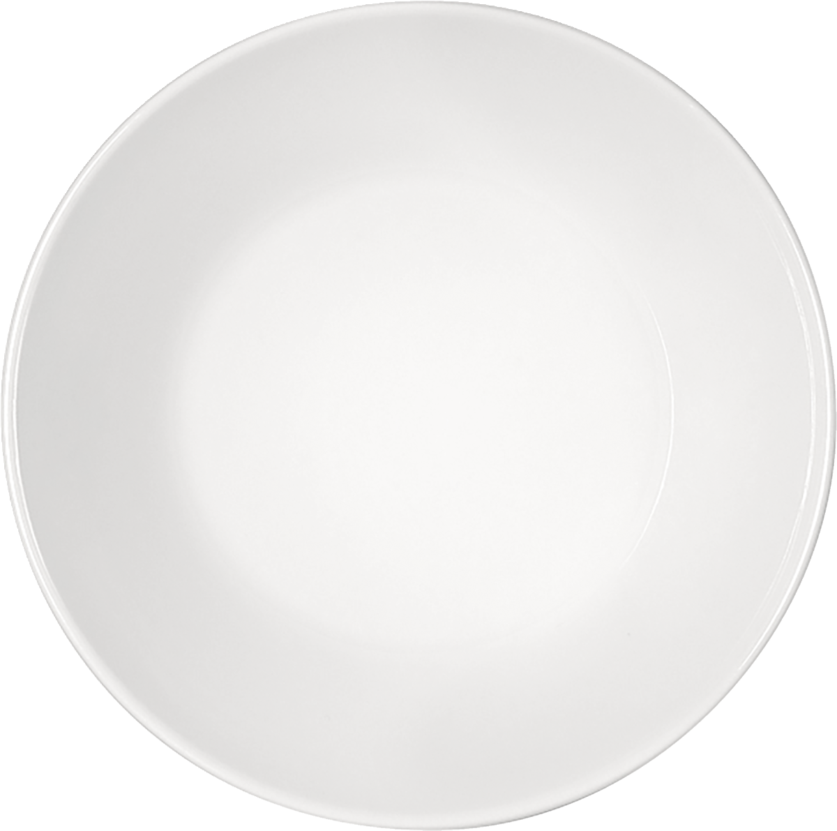 Leere weiße Speiseteller, B2B Gastronomie