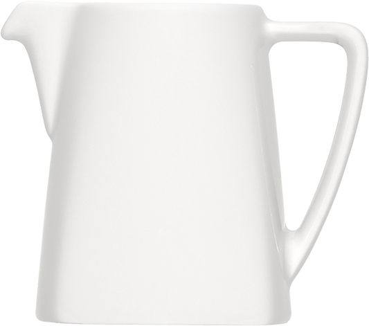 Weiße Kaffeekanne für Gastronomie