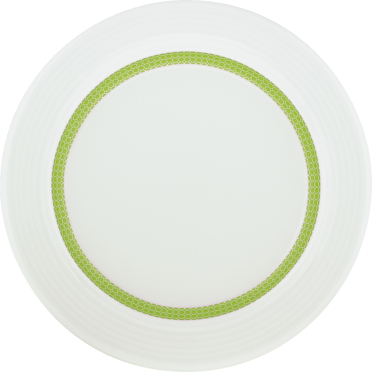 Teller flach rund Fahne Relief 20cm 'DIALOG'