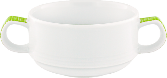 Suppenobertasse stapelbar Relief 0.28l 'DIALOG'