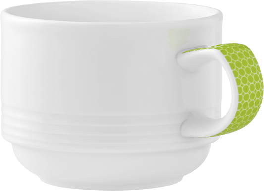 Obertasse stapelbar Relief 0.18l 'DIALOG'