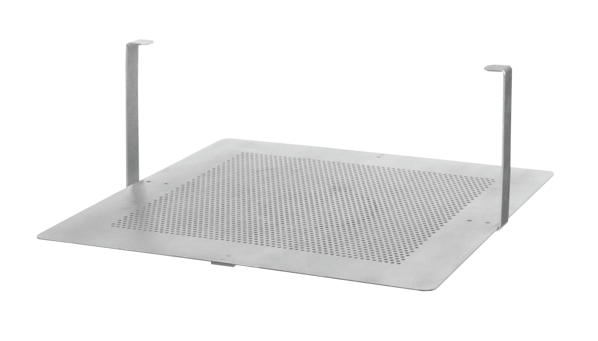 Metallisches Gestell für Gastronomiebedarf.