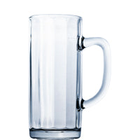 Bierkrug aus Glas für Gastronomie