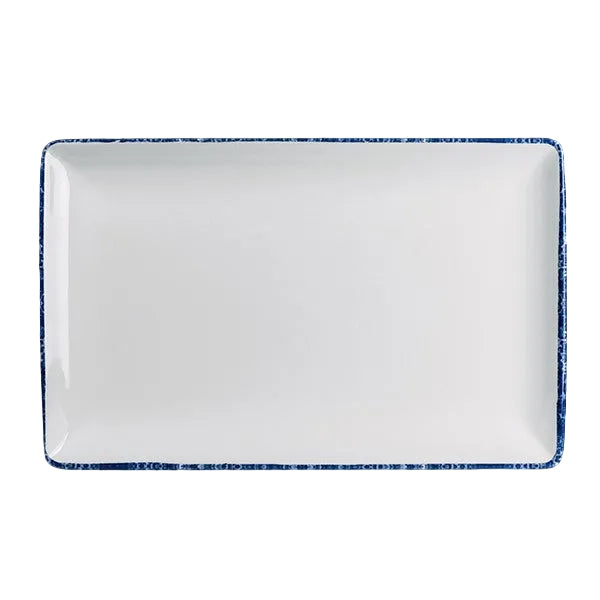Blue Dapple Rectangle 30.5 x 19.1cm (12 x 7 1/2")