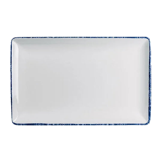 Blue Dapple Rectangle 30.5 x 19.1cm (12 x 7 1/2")