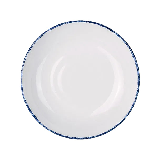 Blue Dapple Coupe Bowl 21.6cm 79.8cl (8 1/2" 27oz)