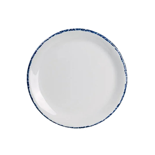 Blue Dapple Coupe Plate 15.2cm (6")